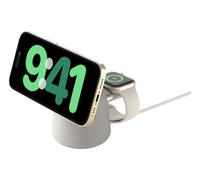 Belkin BoostCharge Pro caricatore wireless rapido beige per smartphone, cuffie e smartwatch