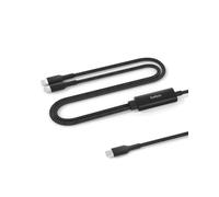 Belkin BoostCharge Pro Cavo Multi USBC 140W 2 in 1, Splitter USBC a Ricarica Rapida, 2 Uscite Tipo C con Ricarica Intelligente, Multicavo Intrecciato per MacBook, iPhone, iPad, Samsung, Pixel, Nero