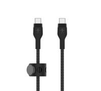 Belkin BOOSTCHARGE PRO Flex cavo USB USB 2.0 1 m USB C Nero (PRO FLEX USB-C/USB-C CBL FAST C - SILICONE CABLE SUPPORTS FAST CHA)