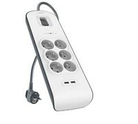 Belkin BSV604ca2m Bianco 6 presa(e) AC 2 m NEW