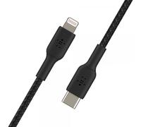 Belkin CAA004BT1MBK cavo Lightning 1 m Nero (LIGHTNING TO USBC BRAIDED 1M BLACK)