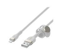 Belkin CAA010BT2MWH 2 m USB A USB C/Lightning Maschio Maschio Bianco Cable with