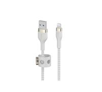 Belkin CAA010BT2MWH 2 m USB A USB C/Lightning Maschio Maschio Bianco Cable with