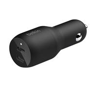 Belkin Caricabatteria da auto USB-C PD da 36 W (Doppio caricabatteria da auto USB-C Power Delivery da 18 W per iPhone 14 o iPhone 13, iPad Pro, Samsung, Google e altri dispositivi)