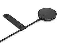 Belkin Caricabatteria wireless compatibile con MagSafe (Con cavo lungo 2 m per modelli iPhone 14, iPhone 13 e altri dispositivi con MagSafe, adattatore CA non incluso) - Nero