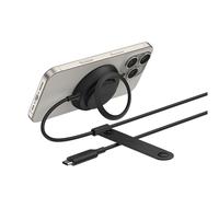 CARICATORE WIRELESS BELKIN PAD WL Qi2 25W +KICKSTAND da 25 W, Nero