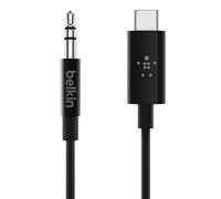 CAVO AUDIO 3.5MM CON CONNETTORE USB-C 0,9 M Nero Belkin