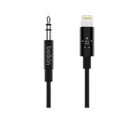 Belkin Av10172bt03 Lightning To Jack 0.9m One Size Black