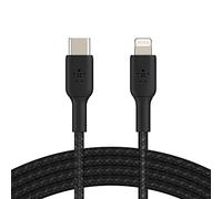Belkin Boost Charge Lightning To Usb-c Cable Braided 2m Nero