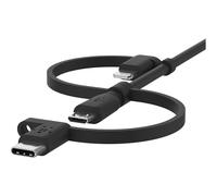 Belkin BOOST CHARGE cavo USB 1 m USB A USB C/Micro-USB B/Lightning Nero