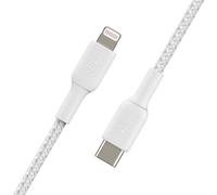 Belkin Cavo USB-C Lightning bianco da 1 m Un cavo USB-C resistente e affidabile che si adatta a tutti i dispositivi Apple.