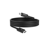 Belkin Cavo USB-C Thunderbolt 5 con Power Delivery da 240 W, Bandwidth Boost fino a 120 Gbps, trasferimenti 3 volte più veloci, 4K UHD, 1 m; Cavo USB-C a ricarica rapida con certificazione Intel, nero