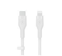 Belkin Cbl Silicone USB-C LTG 3M blc Bianco - Nouvo