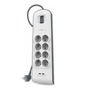 BSV804VF2M-V2 2,4 AMP USB CHARGING 8-OUTLET SURGE PROT. STRIP