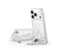 Belkin Clear Cover per iPhone 18 Pro Max/17 Pro Max con Supporto Estraibile | Compatibile con Qi2 e MagSafe, Supporto, Tecnologia Nano-Titan, 3 m di Protezione Antiurto, Anti-ingiallimento