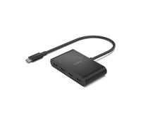 Belkin CONNECT Hub da USB-C™ a 4 porte USB-C, adattatore multiporta con 4 porte USB-C 3.1 Gen 2 e PD fino a 100 W con velocità dati di 10 Gbps, per MacBook, iPad, Chromebook, PC e altri dispositivi