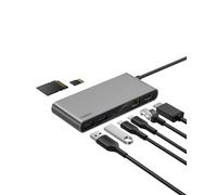 Belkin Connect 8-in-1 USB-C Hub with Dual Digitale/dati INC024HQSGY