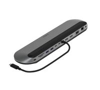 Belkin CONNECT Universal USB-C 11-in-1 Pro Dock - Dockingstation - USB-C - VGA, 2 x HDMI - 2.5GbE (INC014BTSGY)