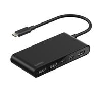 Belkin CONNECT USB-C 5-in-1 con Dual USB-C Ports,nero AVC022HQBK