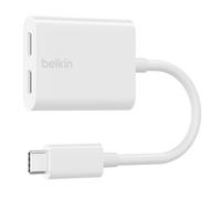 Belkin - Connect Usb-c Audio + Charge Adap-bianco Belkin