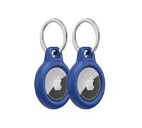 Belkin Custodia per AirTag con anello portachiavi (Secure Holder, guscio protettivo antigraffio per Air Tag) - Confezione da 2, Blu