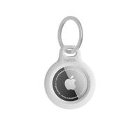 belkin Custodia per AirTag con anello portachiavi (Secure Holder, guscio protettivo antigraffio per Air Tag), Bianco
