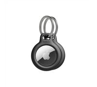Belkin Custodia per AirTag con anello portachiavi Secure Holder, guscio protettivo antigraffio per Air Tag - Confezione da 2, Nero, Normal