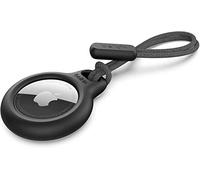 Belkin Custodia per AirTag con laccetto (Secure Holder, guscio protettivo antigraffio per Air Tag) - Nero