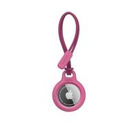 Belkin Custodia per AirTag con laccetto Secure Holder, guscio protettivo antigraffio per Air Tag - Rosa, Normal