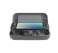 Belkin Gaming Custodia di ricarica per Nintendo Switch 2 con power bank portatile 10K, display LCD, ricarica rapida per Nintendo Switch da 30 W con porta-AirTag e porta-cartucce per giochi - Carbone