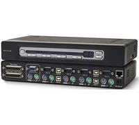 Belkin F1DA116Zea - Switch KVM Pro3 a 16 porte montabile su rack con display on-screen e connessioni VGA, USB e PS/2
