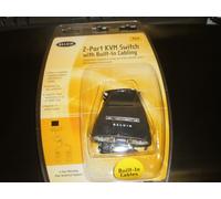 Belkin F1DK102P 2-port Interruttore KVM con Incorporato Cablaggi >