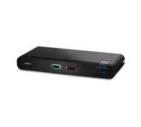 Belkin F1DN102KVM-UN-4 switch per keyboard-video-mouse [kvm] Nero (BELKIN 2-PORT SINGLE HEAD - DP/HDMI TO DP/HDMI VIDEO SECURE) NEW