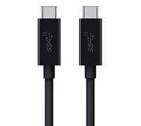 Belkin F2CU052BT1M-BLK Cavo USB-C da 100 W, Type C 3.0, da USB-C a USB-C, 5 Gbps, 60 Hz, 1 m, Nero