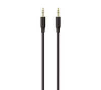 Belkin F3Y117Bt2M Cavo Audio Jack Maschio a Doppio Jacks Maschio, 2 M, Nero