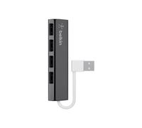 Belkin F4U042BT USB 2.0 480 Mbit/s Nero 4-Port Ultra-Slim Travel Hub