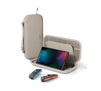 Belkin Gaming Custodia per Nintendo Switch 2, Slot AirTag, Viaggi, Beige