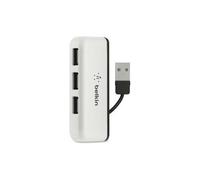 Belkin F4U021BT hub di interfaccia 480 Mbit/s Nero, Bianco