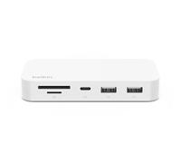 Belkin Hub USB tipo C 6 in 1, iMac 24" posteriore montato docking station con lettore di schede SD e microSD, Gigabit Ethernet, 2 porte USB A e porta USB C per trasferimenti e periferiche veloci