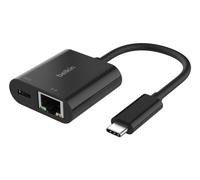INC019BTBK USB-C ETHERNET ADAPTER 100W PD