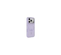 Belkin SheerForce Grip Cover per iPhone 17 Pro Compatibile con MagSafe, Design Sottile con Linee Laterali Antiscivolo, Custodia Bumper per iPhone, Magnetica, Trasparente e Anti-urto, Lavanda