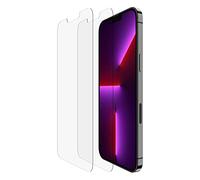 Belkin Pellicola salvaschermo in vetro temperato per iPhone 14 Plus, iPhone 13 Pro Max, facile da applicare, senza bolle, con guide adesive incluse