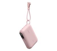 Belkin Power Bank 10000 mAh, Caricabatterie Portatile USB-C sottile, 2 porte USB-C, display digitale, ricarica da 20 W per iPhone 16, 15 Series, Samsung Galaxy S25, S24, Pixel 9, iPad ecc., Rosa