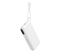 Belkin Power Bank, Caricabatterie Portatile USB-C da 20.000 mAh con 2 porte tipo C e 1 porta USB-A, display digitale, ricarica da 20 W per iPhone 16, Samsung Galaxy S25, Pixel 9, iPad e altri, Bianco