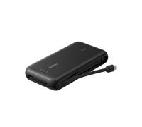 Belkin Gaming Power bank 20000 mAh 30W con cavo USB-C integrato, ricarica rapida USB-C PD, caricabatteria portatile per Nintendo Switch 2, iPhone 16, iPad Pro, Galaxy S25 e altri, nero