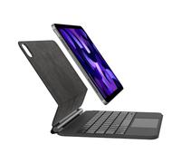 Belkin Pro - Custodia tastiera per iPad con supporto magnetico retroilluminato, tasti touch multipunto, scomparto per Apple Pencil, tastiera wireless AZERTY per iPad Air M2 11"/10.9", iPad Pro 11"