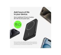 Belkin Pro Magnetische Powerbank con Qi2 15 W 5k black 5000 BPD006BTBK