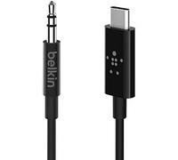 CAVO AUDIO 3.5MM CON CONNETTORE USB-C 0,9 M Nero Belkin