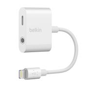 Belkin RockStar Cavo per telefono cellulare bianco Lightning Lightning + 3,5 mm - Nouvo