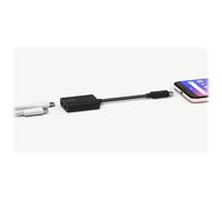 Belkin RockStar USB-C adatt. audio e ric., nero F7U081btBLK F7U081BTBLK